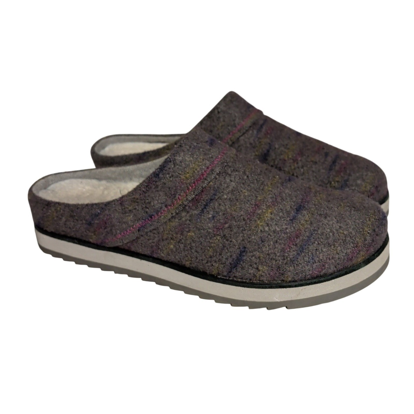 Merrell Juno Clog Women’s Size 11 Wool Lined Slip On Gray Winter Outdoor Hipster
