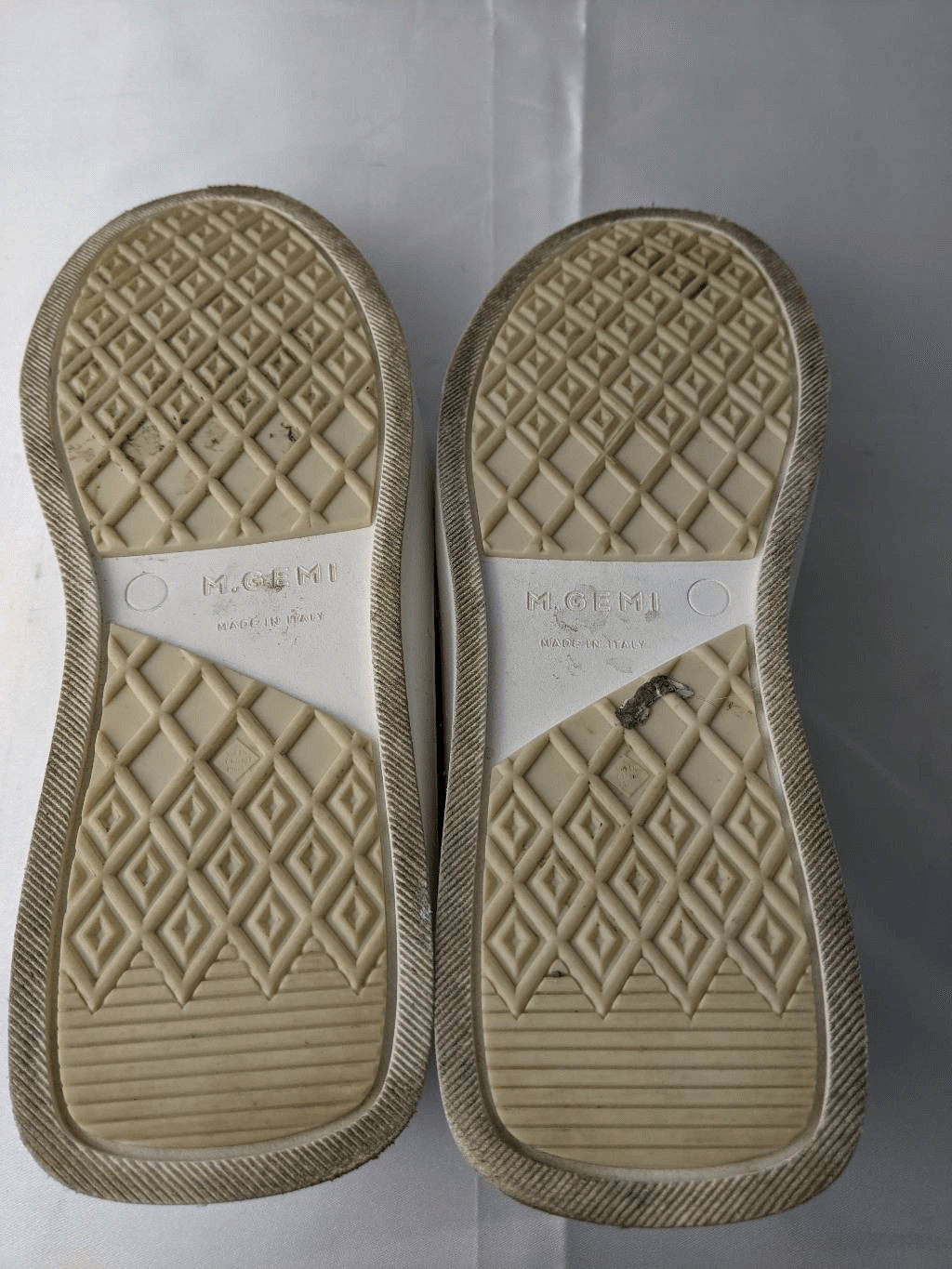M.Gemi Italy Women’s The Cerchio Shearling Shoe Size 38 EU 7.5 US Slip On Lined