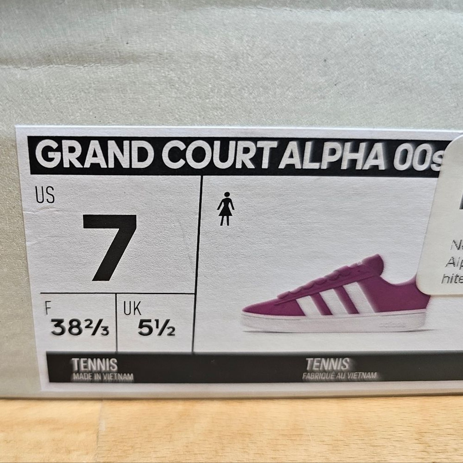 Adidas Women’s Grand Court Shoes Size 7