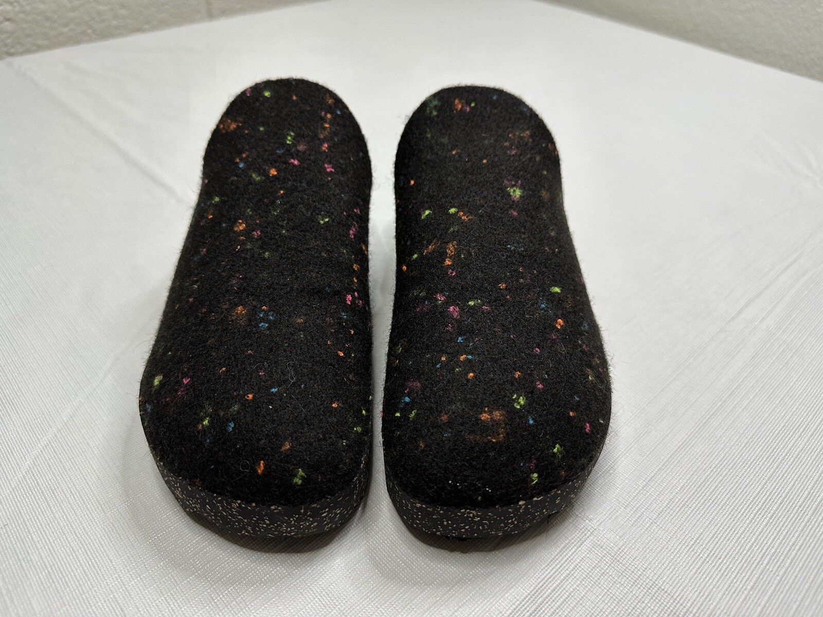 Asportuguesas by Fly London Come Slip On Shoes Mules Size 5.5 US Black LED