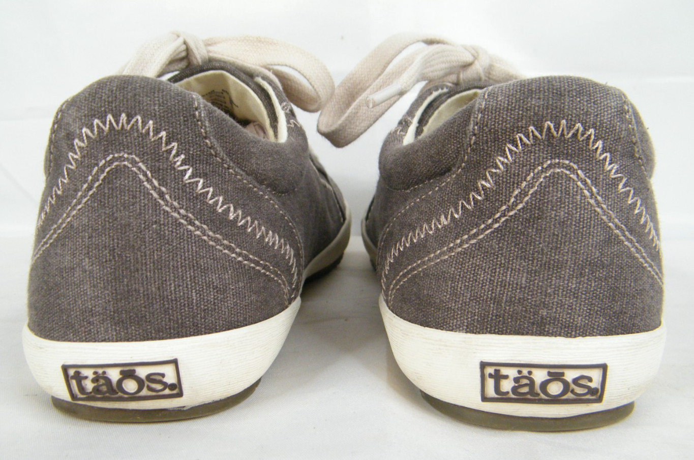 Taos Star Charcoal Wash Canvas Lace Up Comfort Sneaker STA-12844 Women’s 7.5