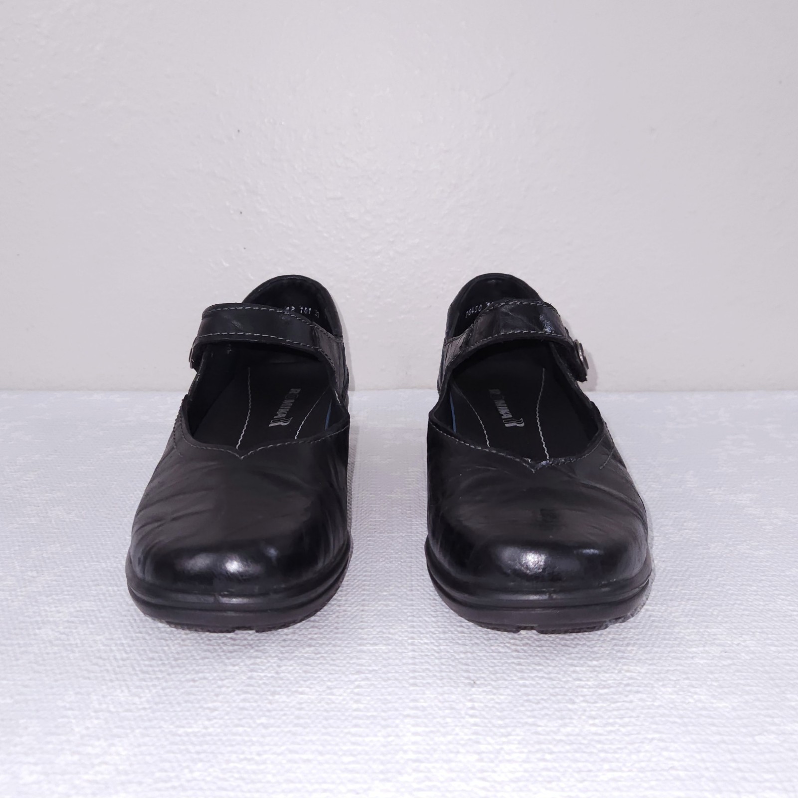 ROMIKA Mary Jane Women’s EU 39 US 8-8.5 Black Leather Cassie 50 Comfort Shoes