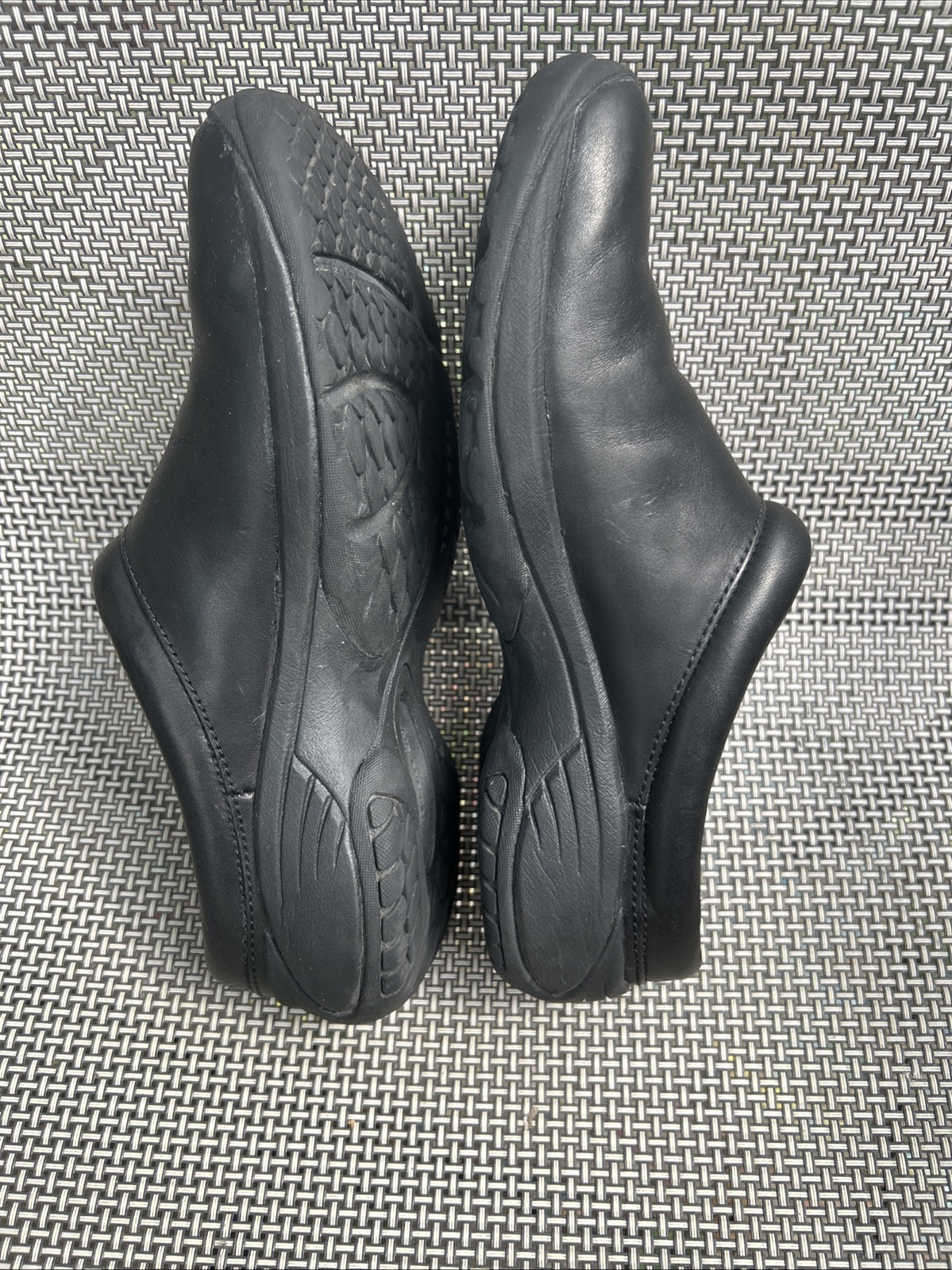 Merrell Women’s Encore QForm Nova Black Leather Moccasins Shoes Slip-On Size 6.5