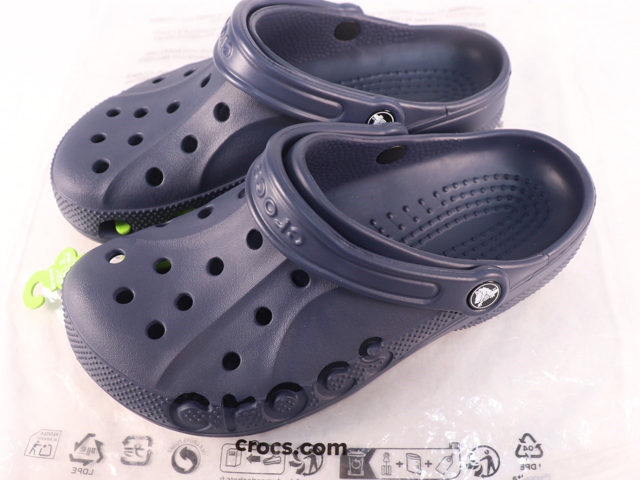 Crocs Adult Baya Clogs, Navy , W9/M7