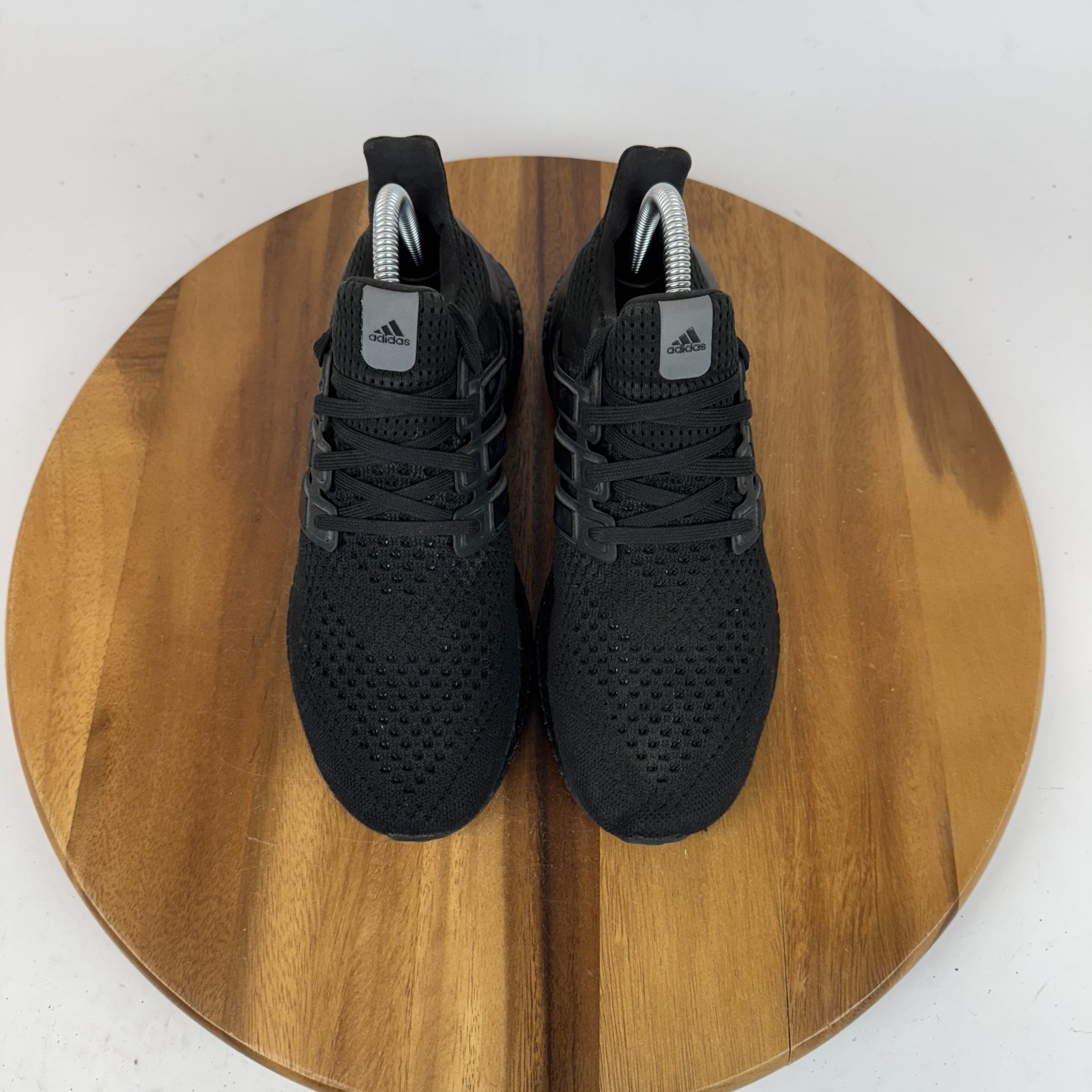 Womens Adidas Ultraboost 1.0 Triple Black Athletic Running Sneakers Shoes Size 7