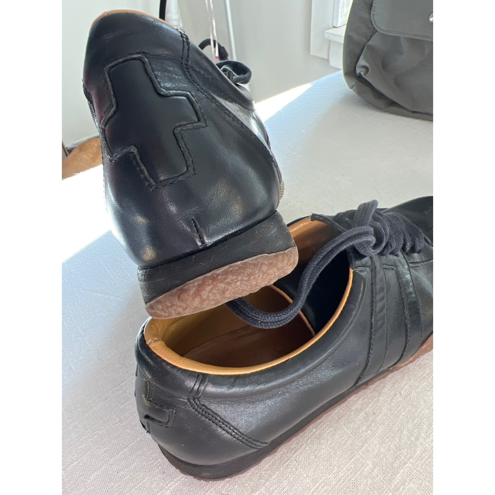 Bally free low sneakers black womens 35.5/5 US comfort Italy