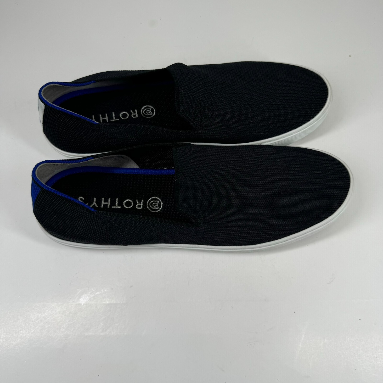 Rothy’s The Original Women’s US 11 Black Knit Comfort Casual Slip-On Sneaker
