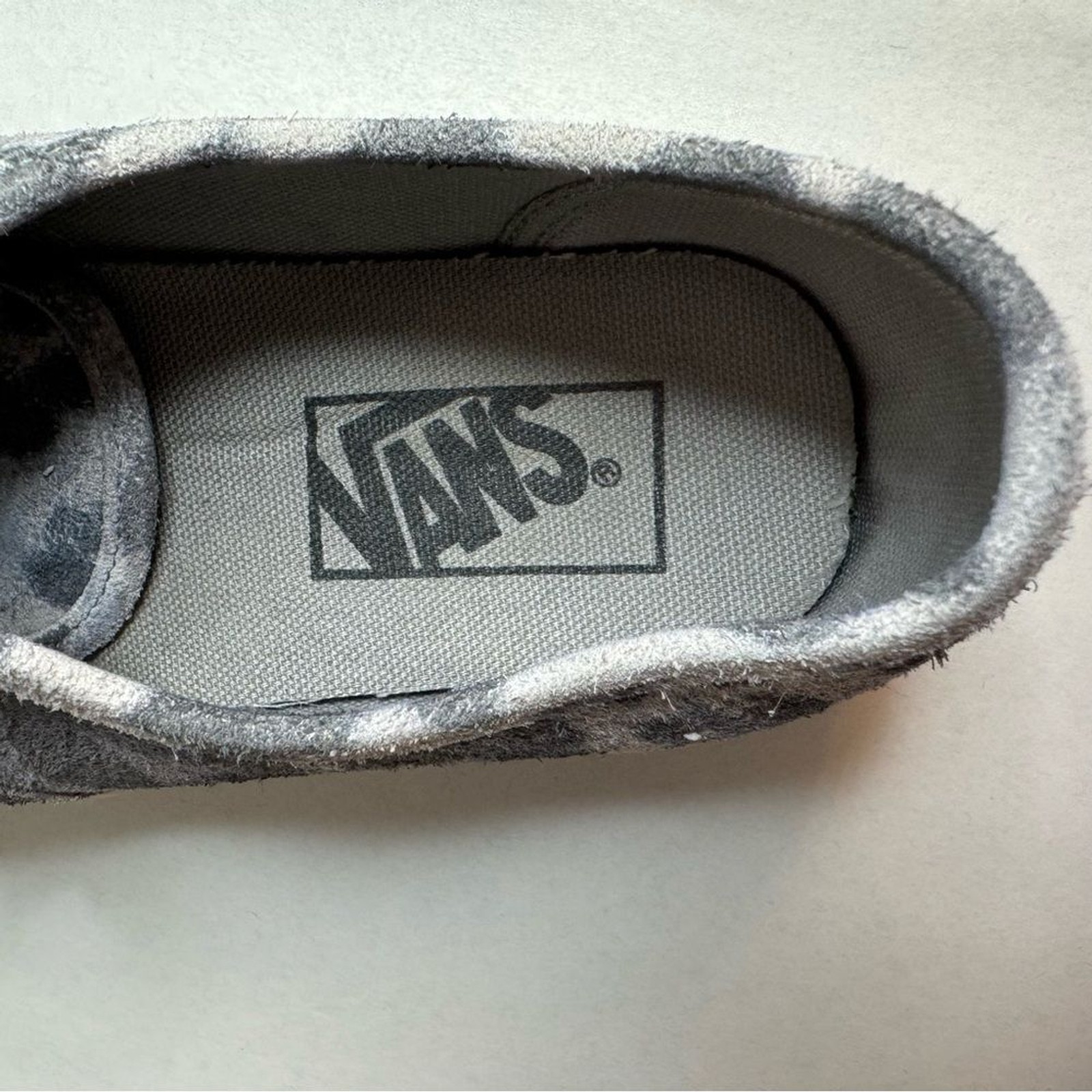 Vans Old Skool Hairy Suede Leopard/Marshmallow Sneakers Low-Top Shoes W/6.5 M/5