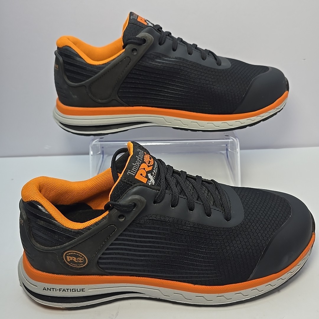 Timberland Pro Mens Size 7.5 Drivetrain,Black Composite Toe Sneaker A1XG9 Safety