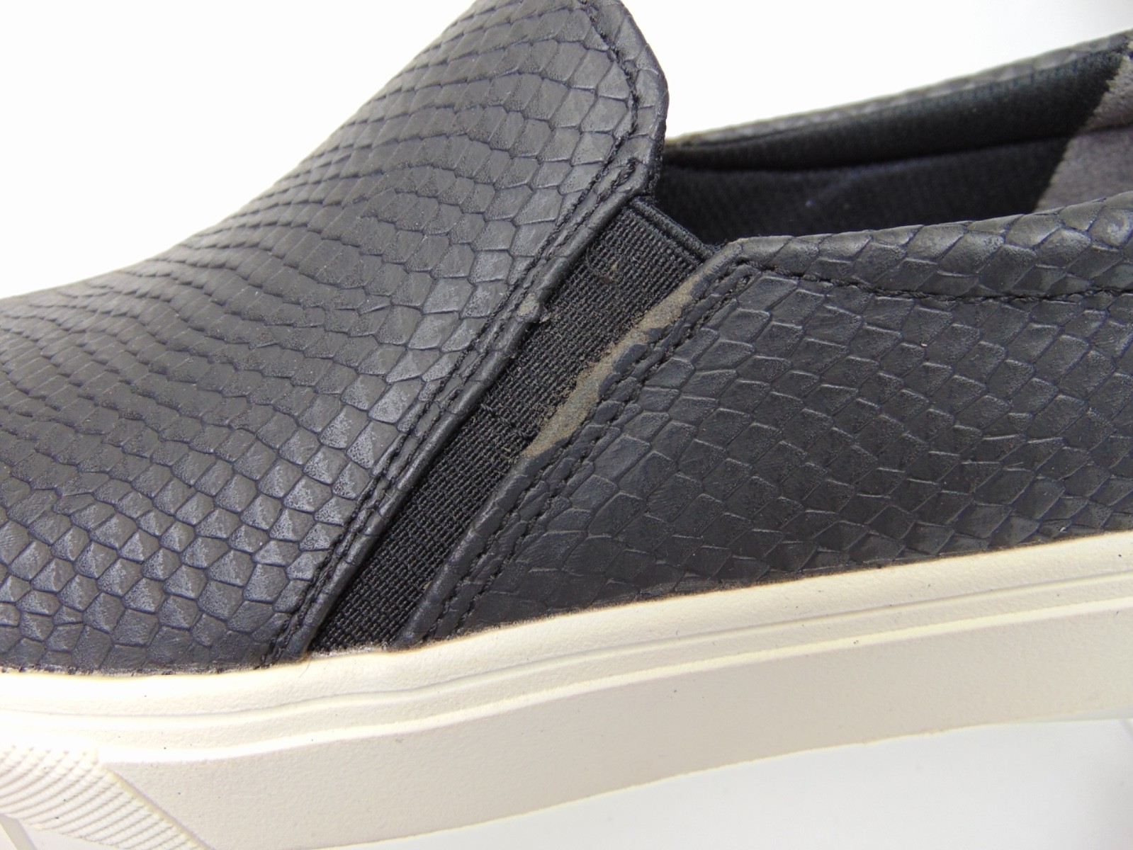 Dr. Scholls Nova Slip On Casual Sneakers Womens Size 7.5 M, Black Comfort Shoes