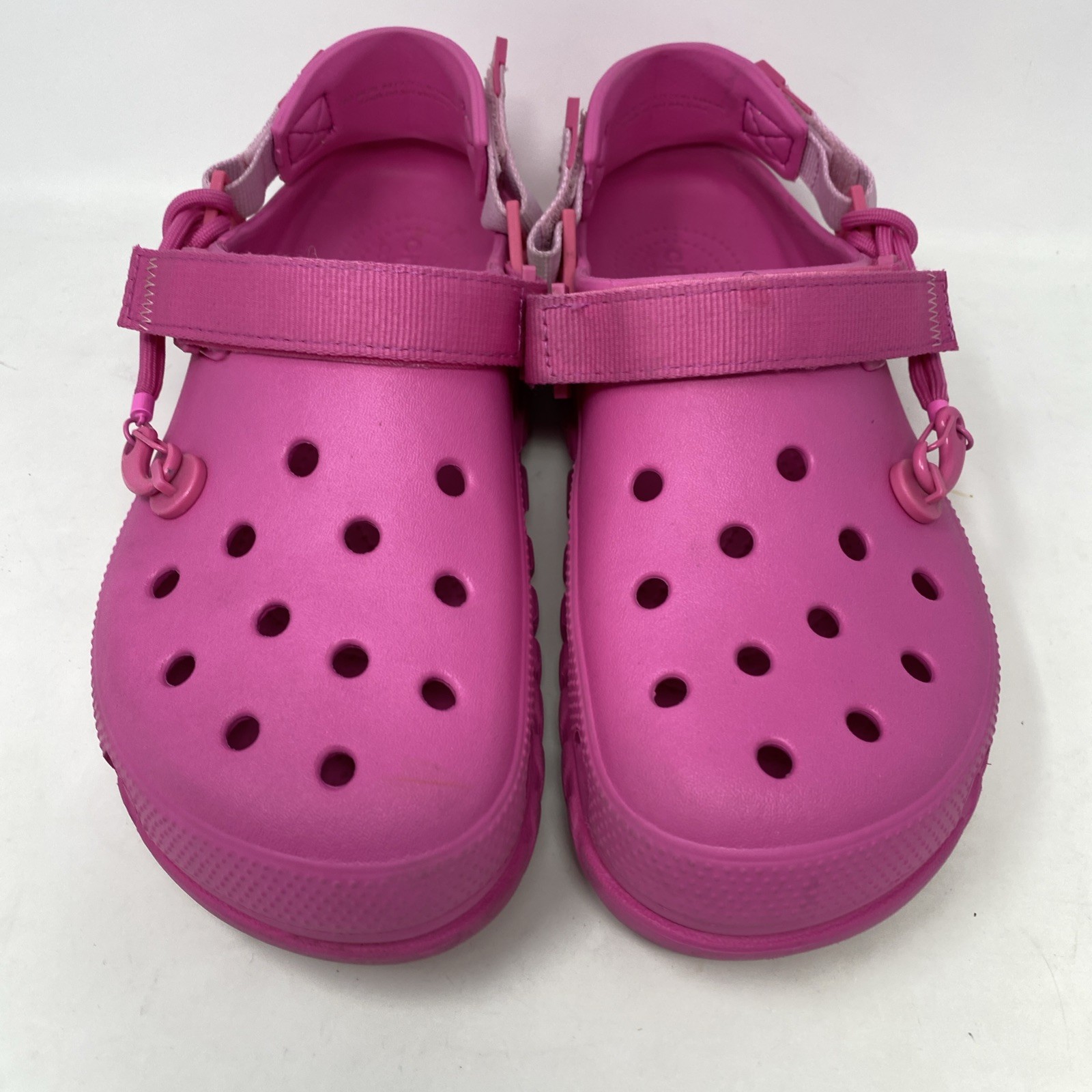 Crocs Unisex Duet 2 Max Post Malone Electric Pink Croslite Clog Size M(10) W(12)