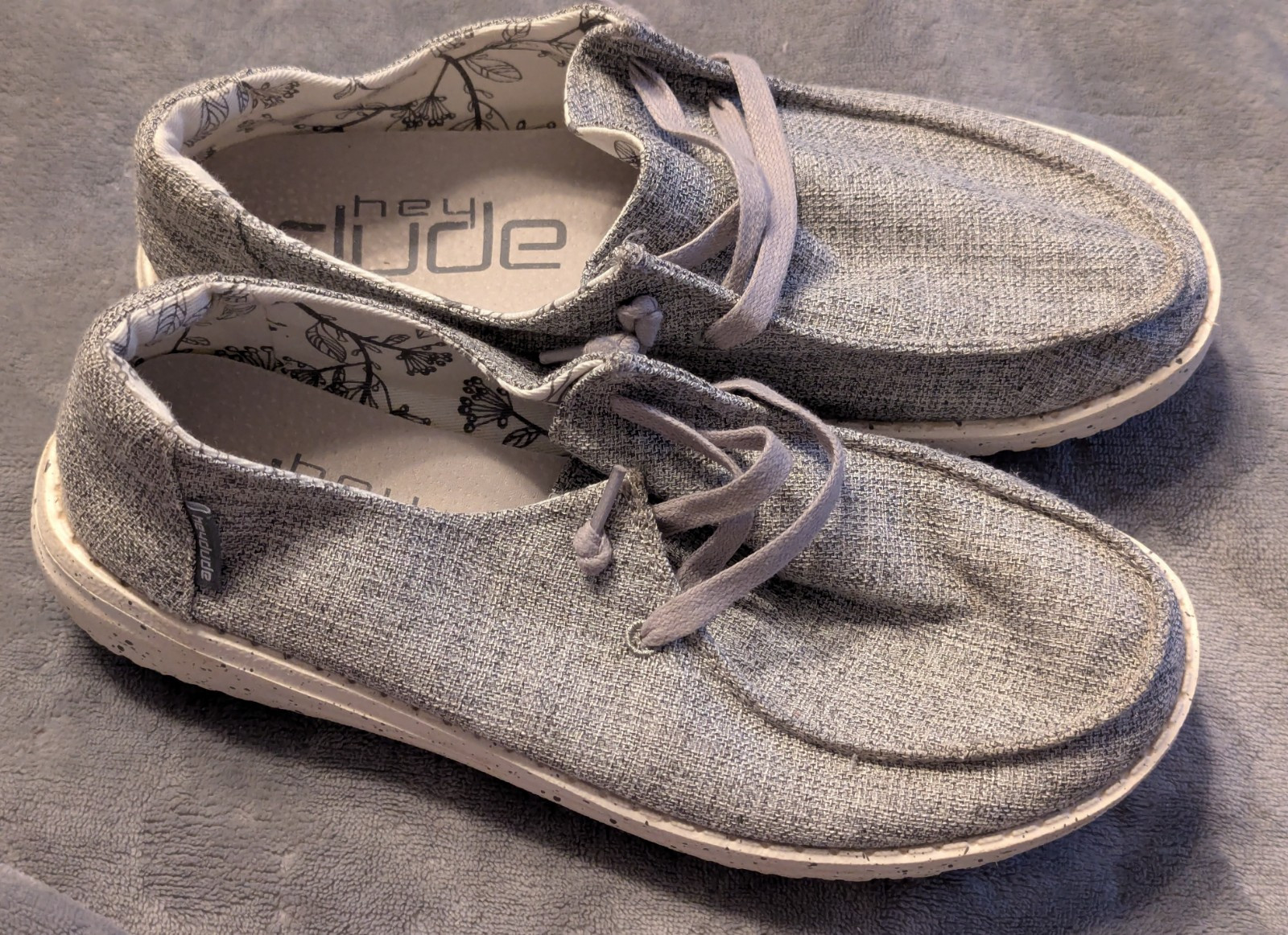 Hey Dude Women’s Wendy Linen Iron US 6 – EU 37