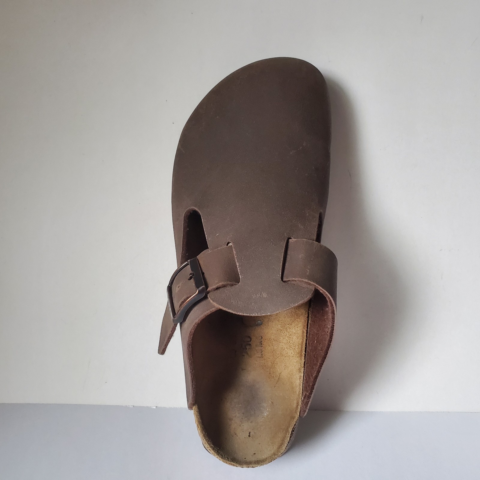 *Wear Birkenstock Betula Mocha Leather Clog Size 8 Ladies Men 6 Anatomic Footbed