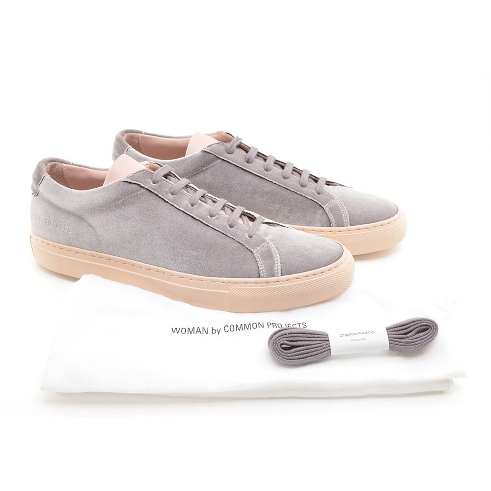 Common Projects Achilles Low Sneaker Ladies size 40 / 10 Velvet Shoes New in Box
