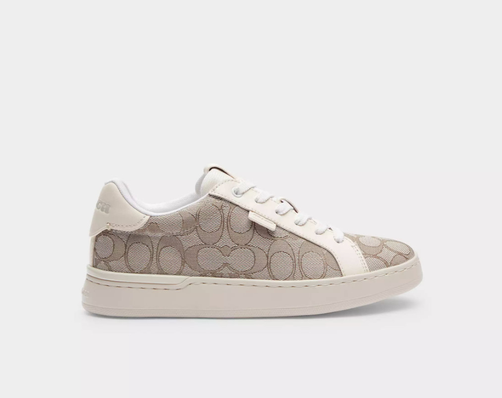 Coach Lowline Luxe Signature Jacquard Low Top Sneaker MSRP$155 CHIC & STYLISH