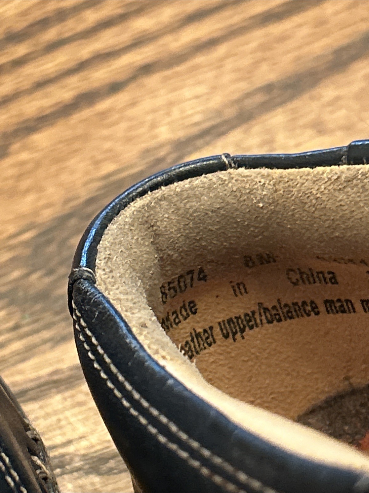 CLARKS Unstructured Women’s 8M Navy Un.Buckle Leather Slip On Loafer Shoe