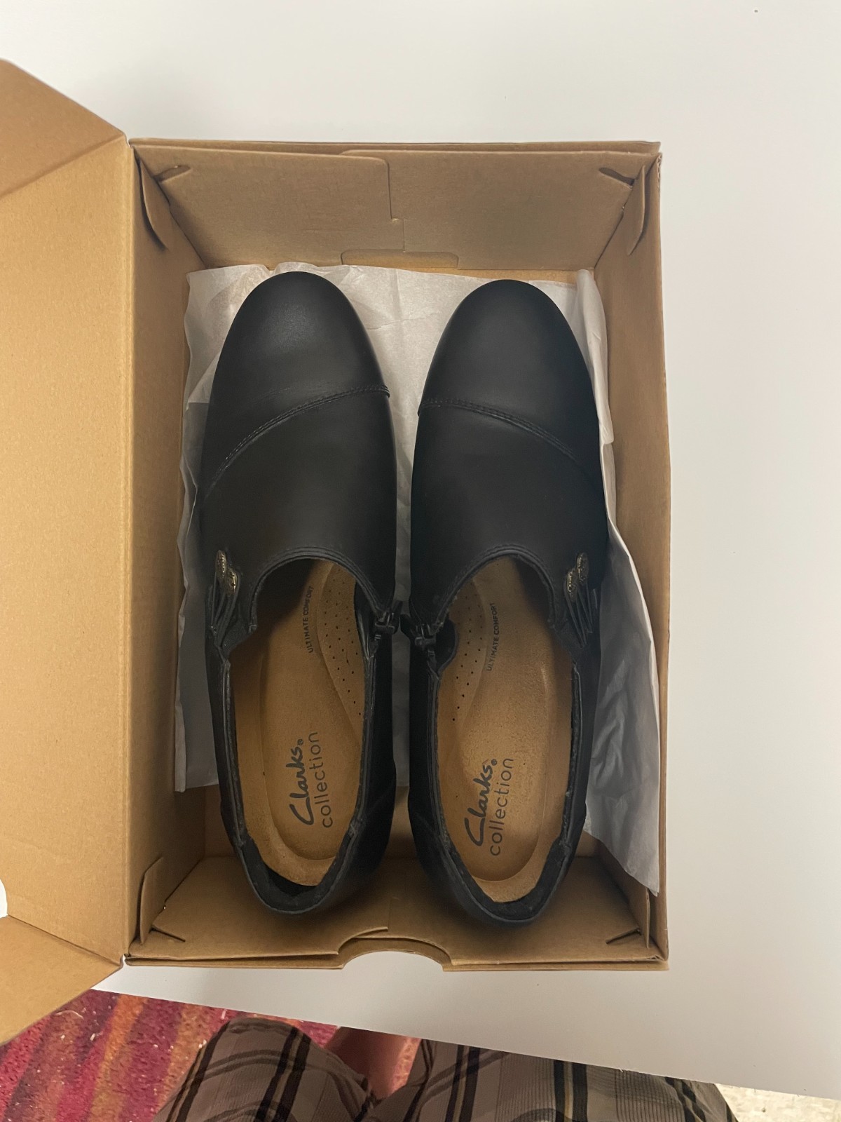 Clarks womens shoesSize 10 U.S.Black