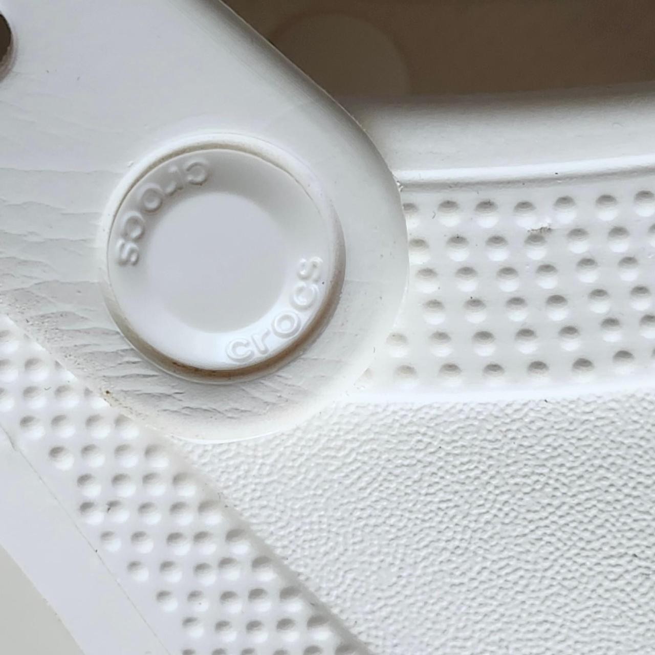 Crocs Women’s White and Cream with Chunky Sole