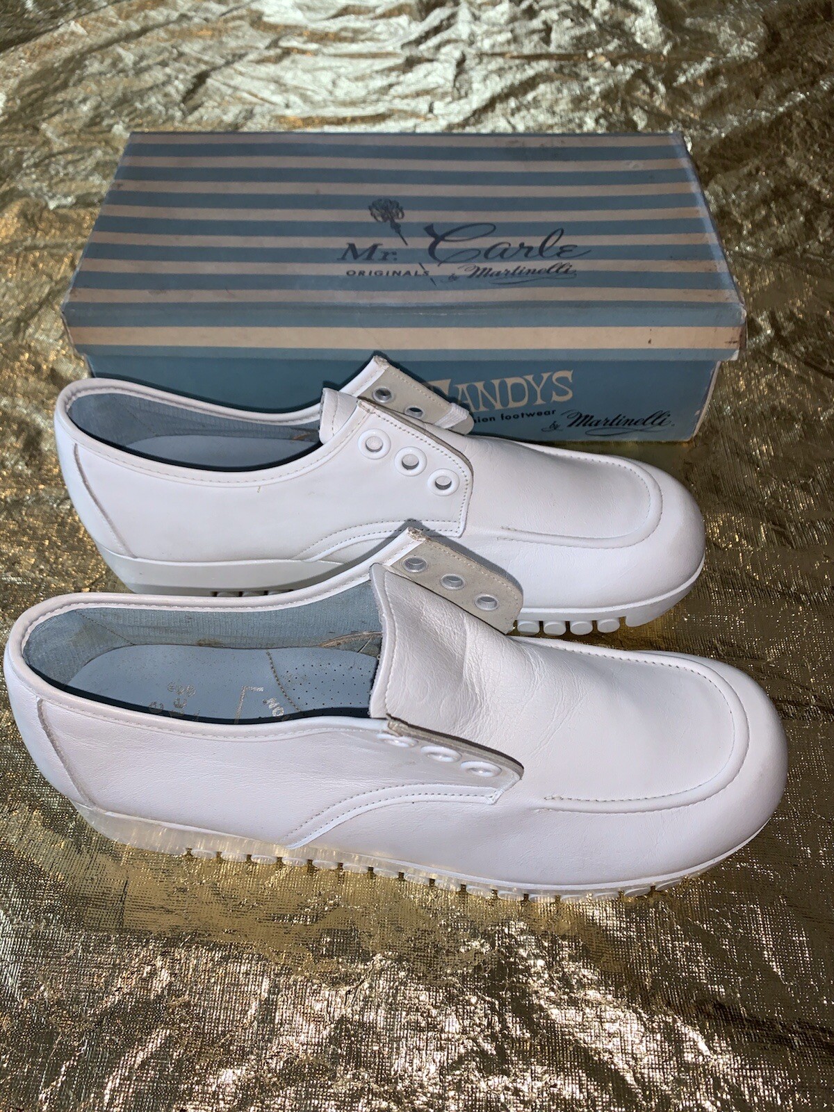 Nurse Mates Kook-Aire Cushion Shoes White Vintage Shoes Size 9 S New NWB (2)