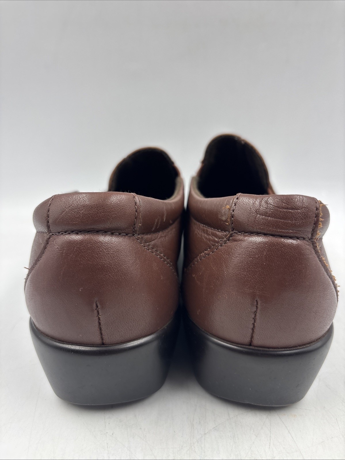 SAS Tripad Comfort Womens Work Shoes Size 7.5 W Brown Leather Hospital Clinic