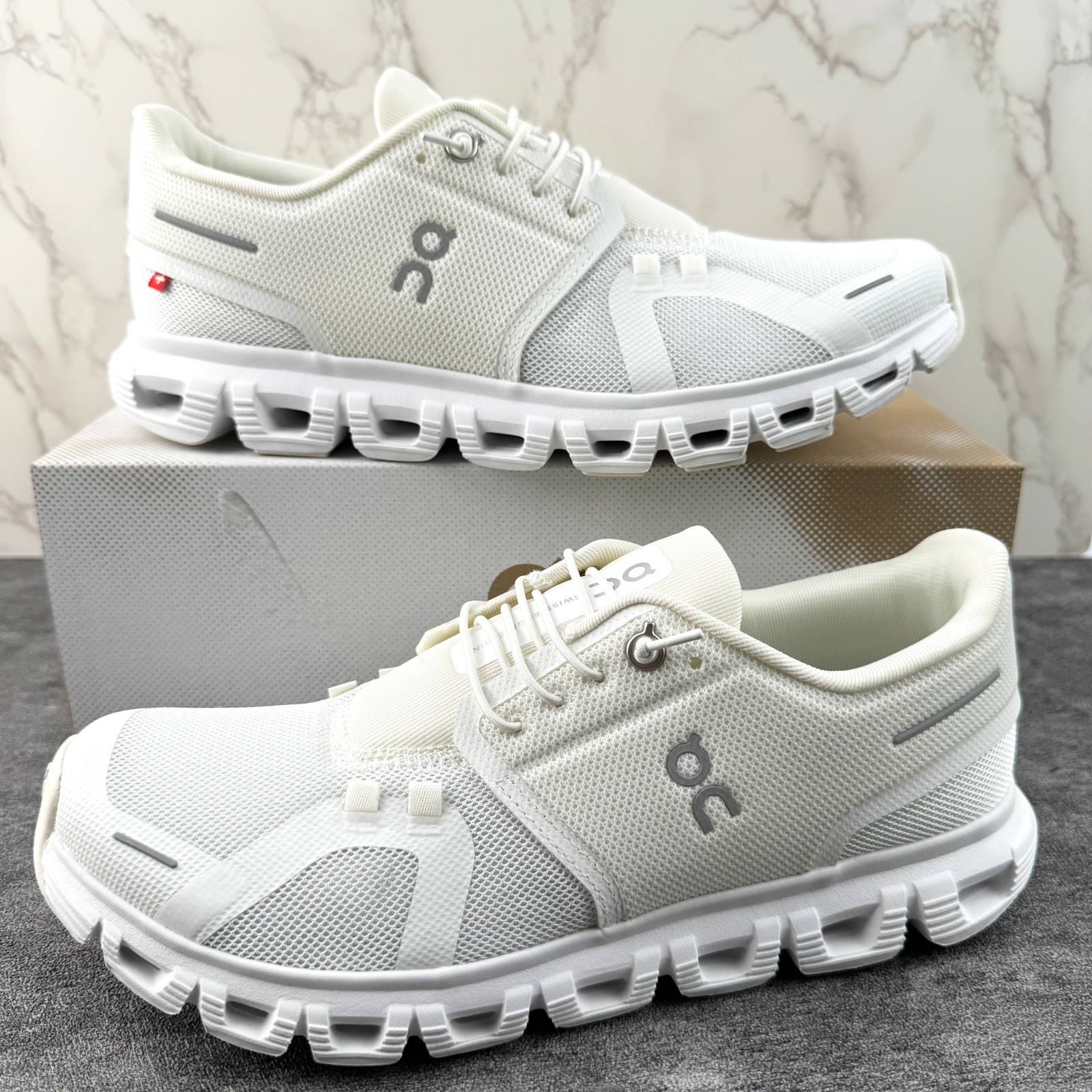 NEW On Cloud 6 Women’s Running Shoes White|White US 6-9.5 3WF10061200