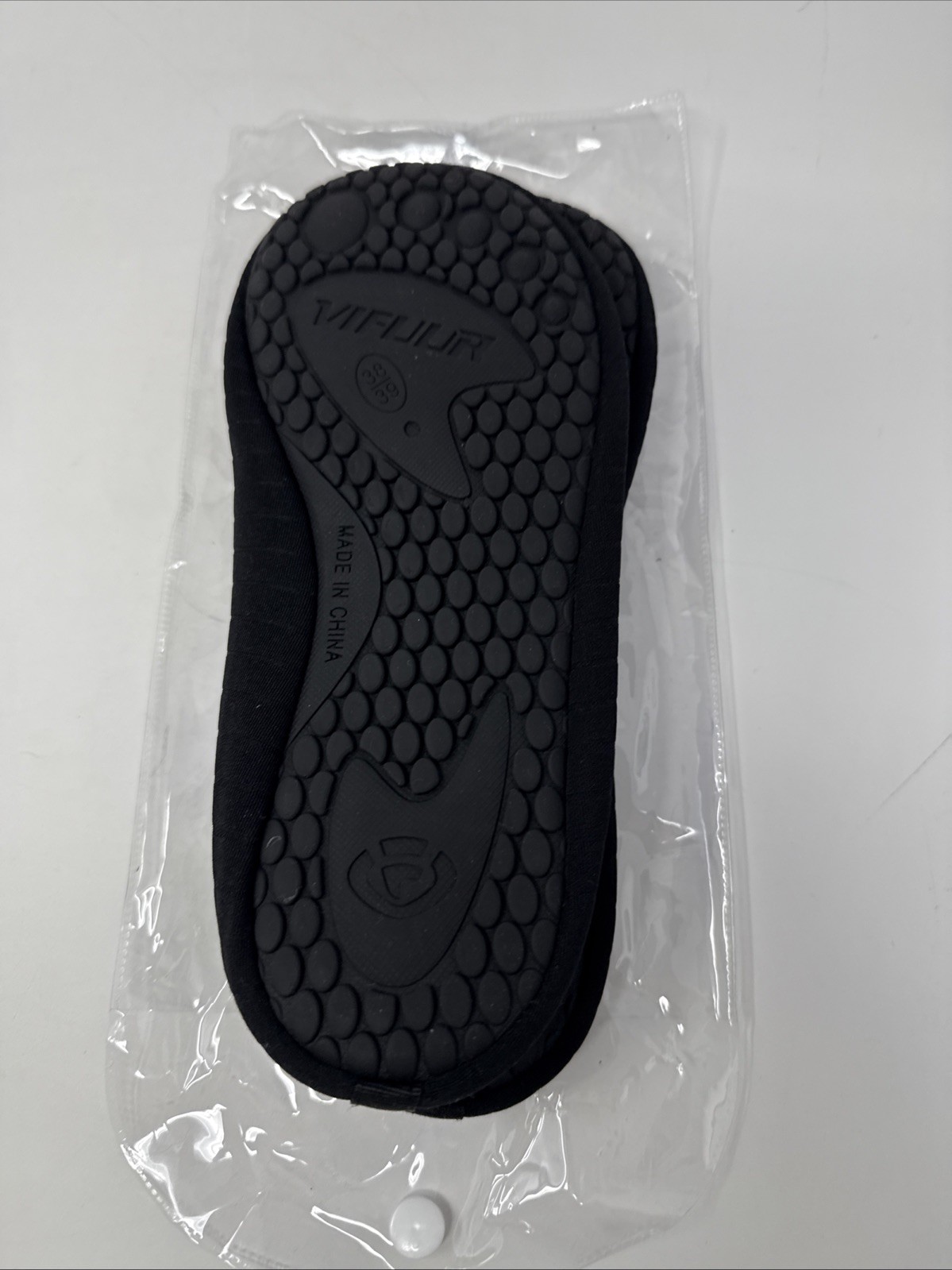 Women’s Vifuur Water Shoes With Grip Size 38/39 Black
