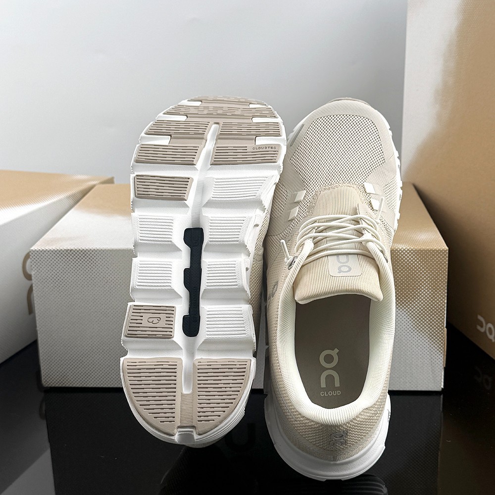 ON Cloud 6 Women’s Running Shoes Pearl/White US Sizes 6-9.5 Sneakers