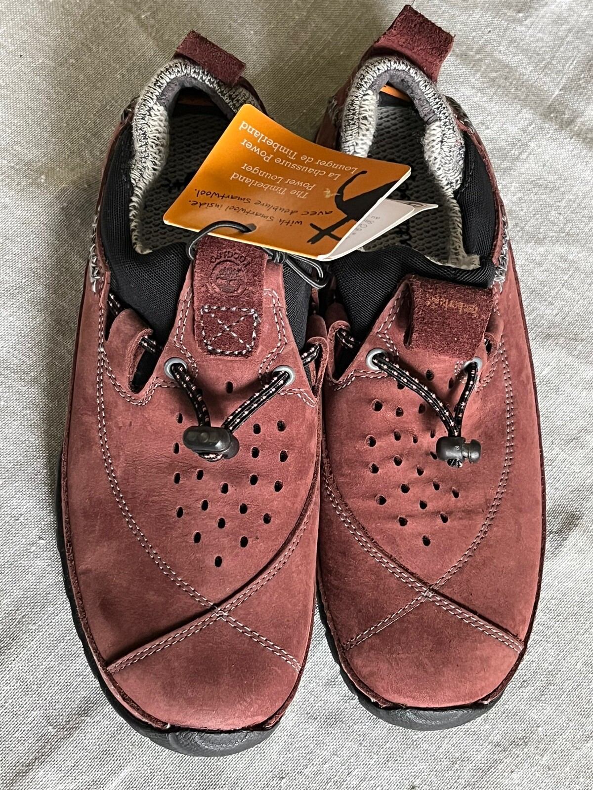 Timberland Smartwool NWT Power Lounger Suede Mens Shoes Size 6 M