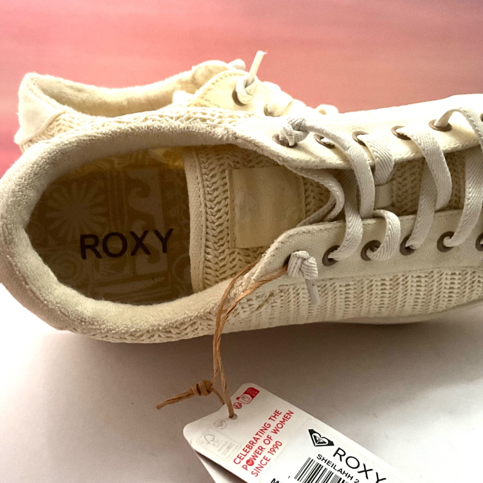ROXY Platform Slip On Sneaker Sheiiahh US Women’s 10/Men’s 8.5/EUR 41, Tan. NWT
