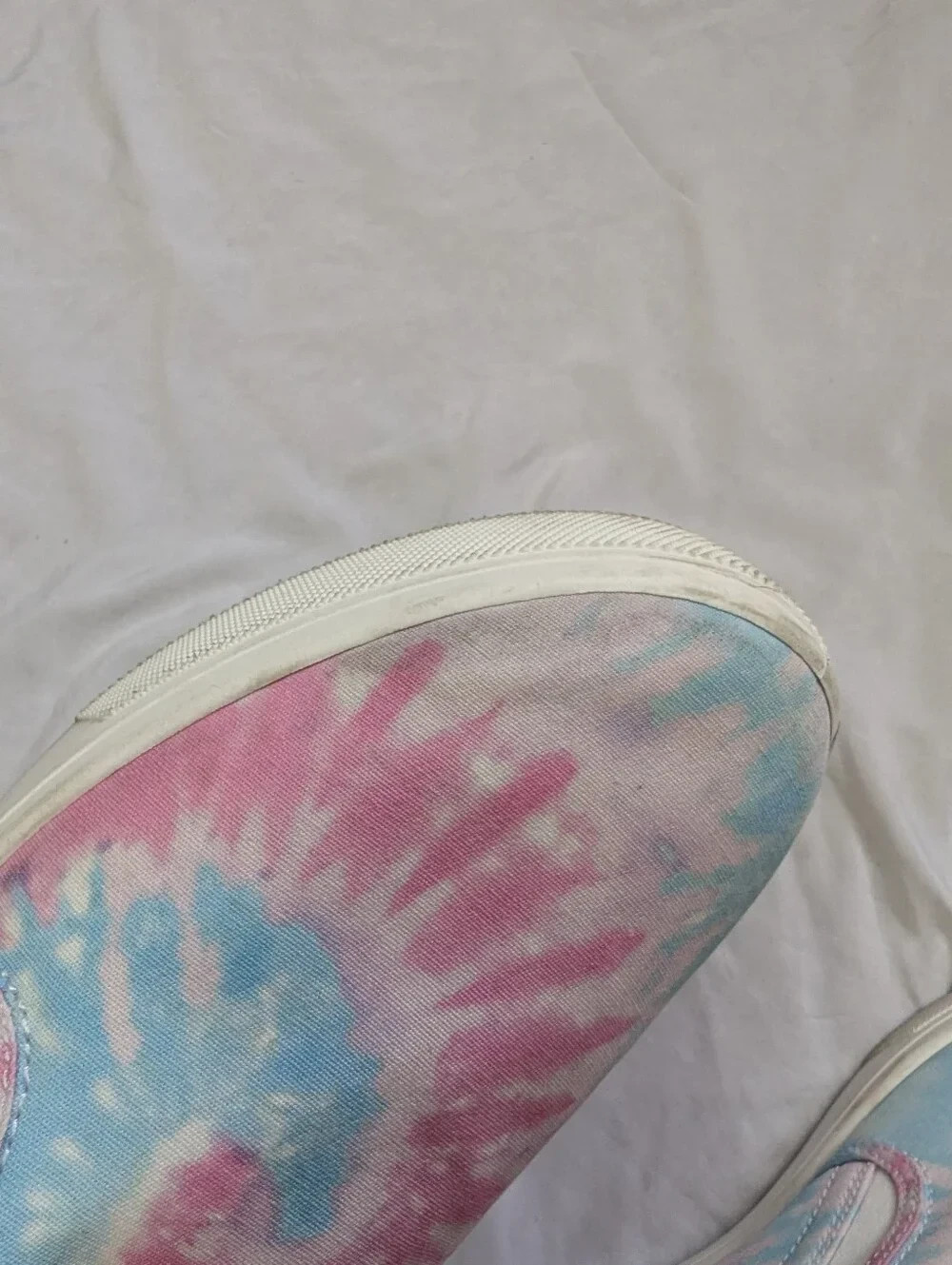 Skechers Blue Pink Tie-dye Slip On Comfort Shoes Women’s Size 10