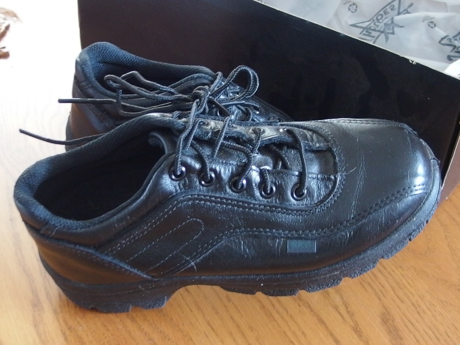 NEW Thorogood Womens Oxford, SZ 6, 534-6908, Black, Made In USA, List Price $135