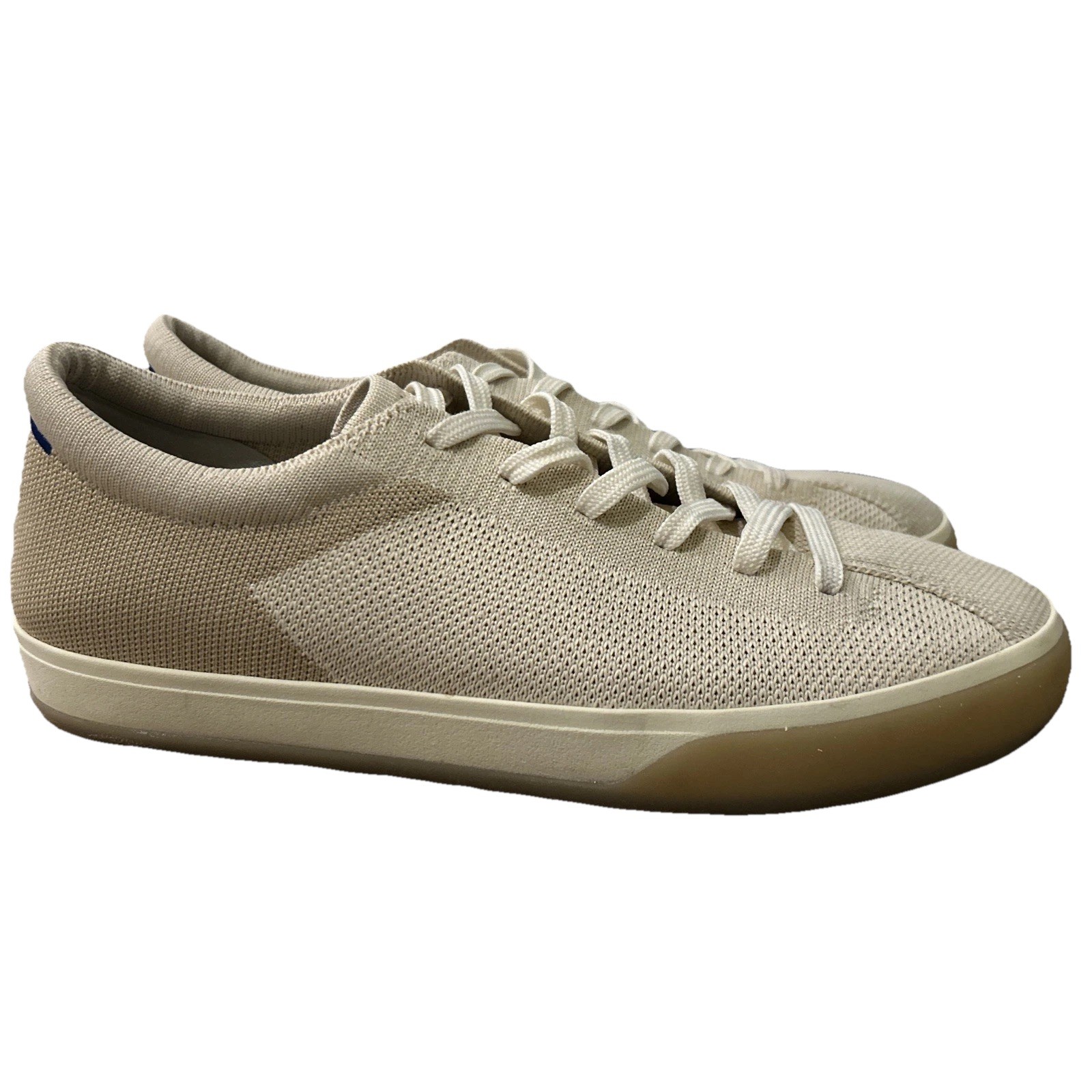 Rothy’s The Lace Up Washable Mesh Sneaker Beige Women’s 10 Casual Comfort