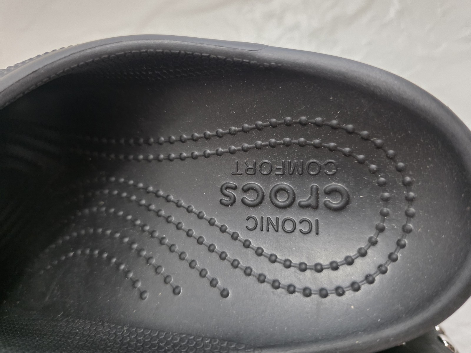 Croc Siren Studded Clog Men’s 11 Women’s 12.5 Black Platform Slip In Shoes NWT
