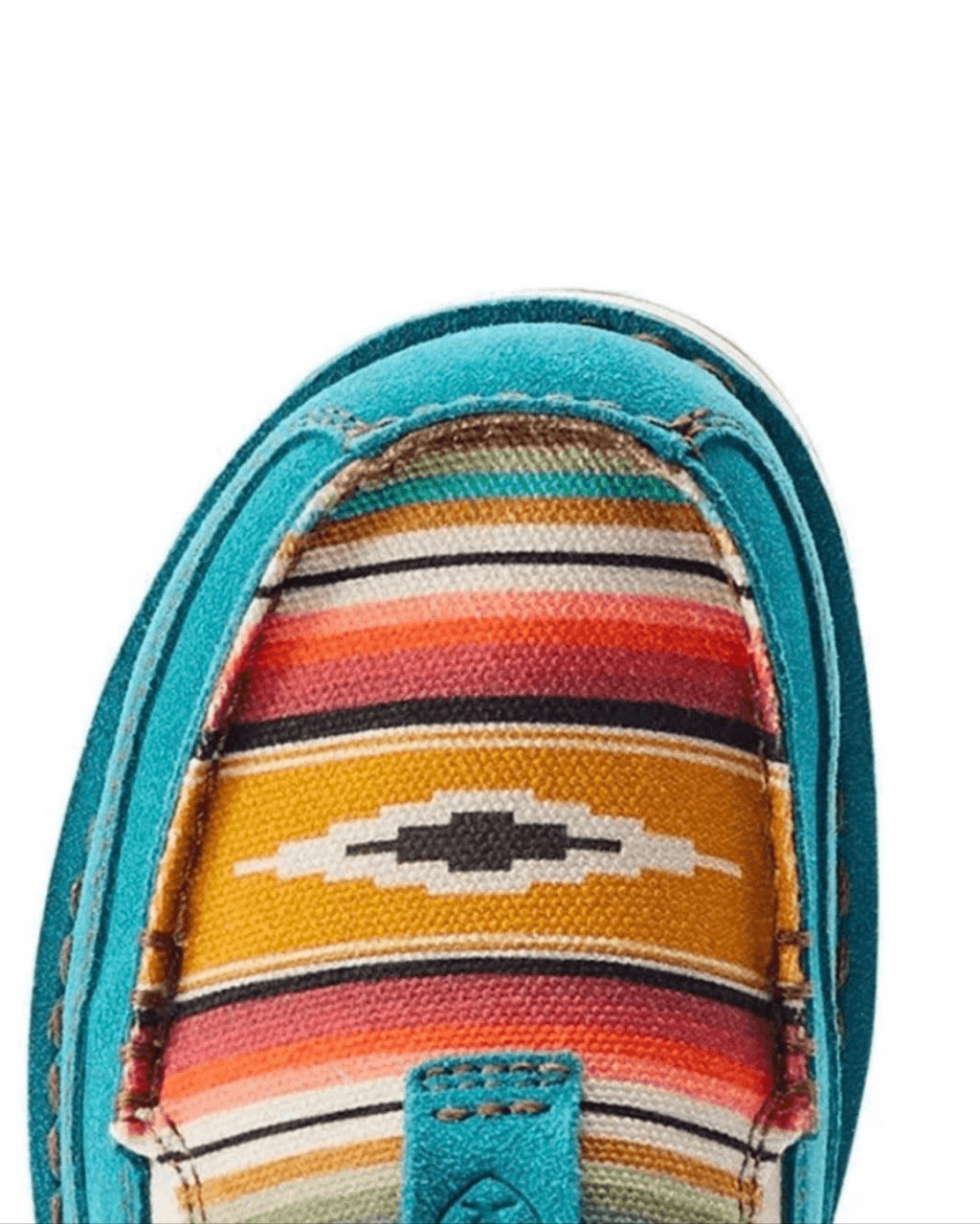 Ariat Cruisers Teal Suede western Slip On Shoes Women’s 8 NEW