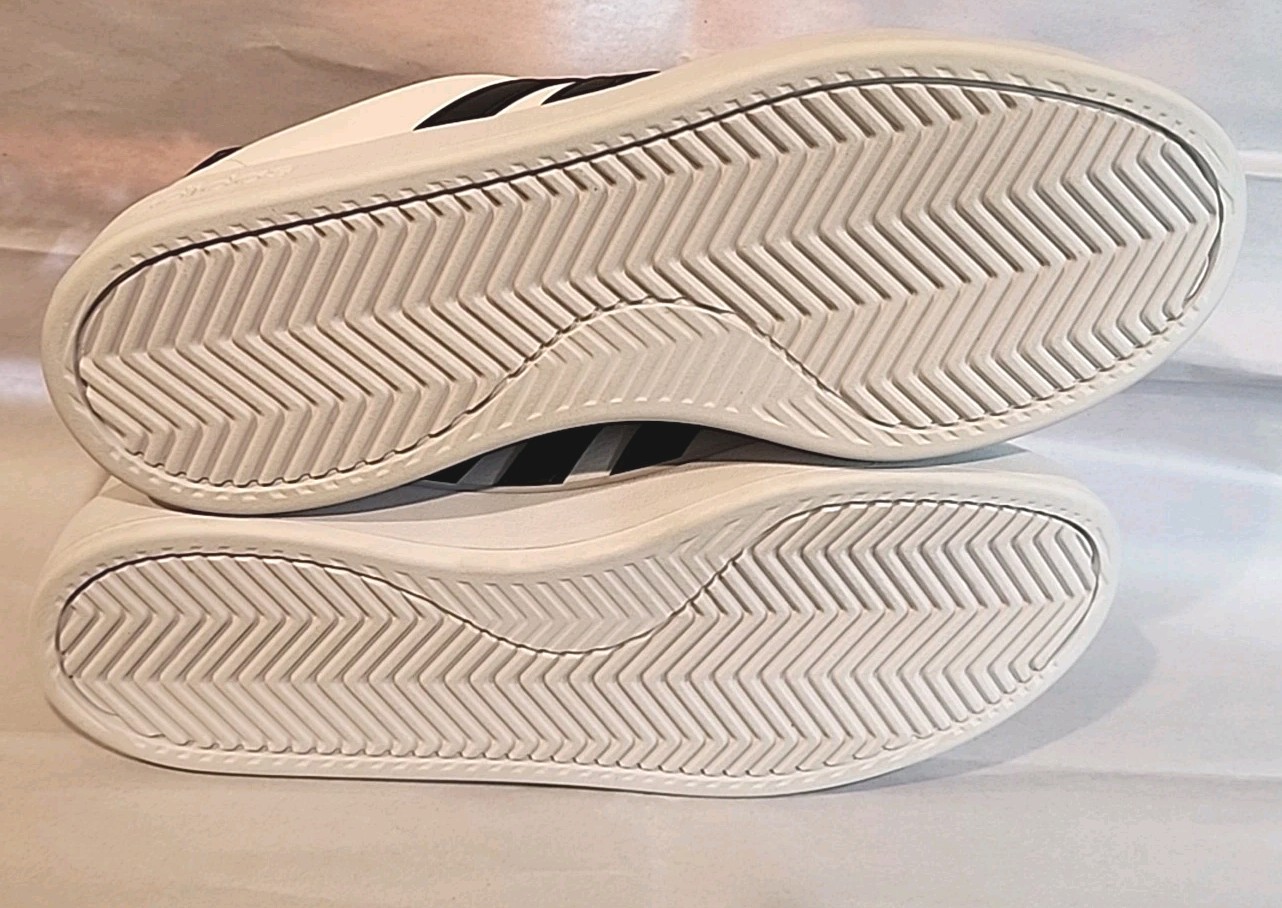 Size 10 – adidas Grand Court 2.0 – Cloud White / Core Black – Womens – GW9214