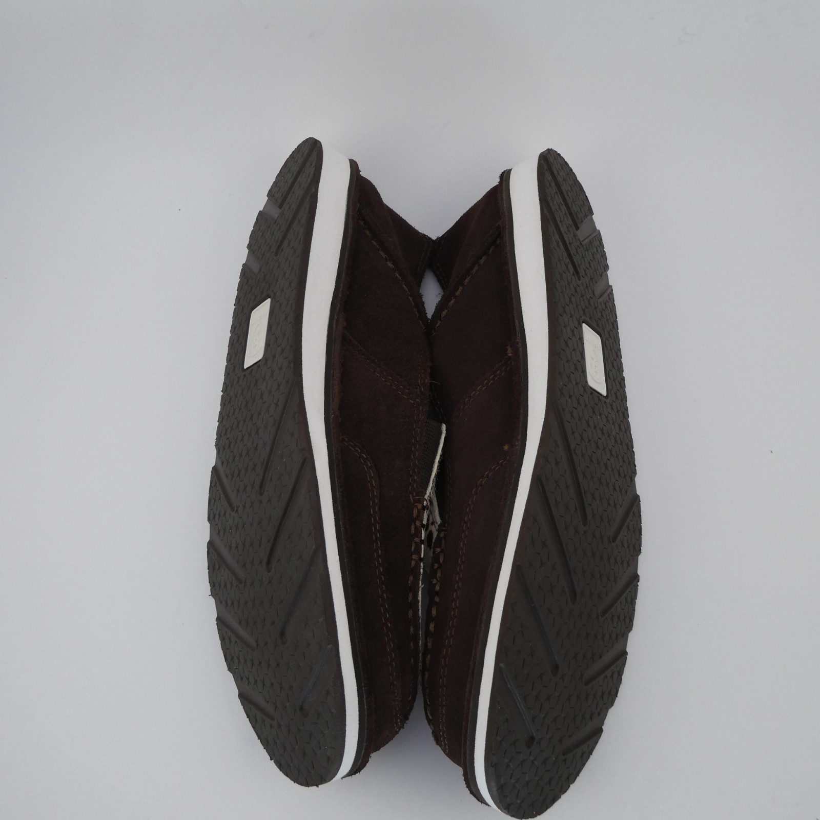 Ariat Cruiser Boat Shoe Leather Loafer Chocolate Chip Suede/Spotted Hair US: 7.5