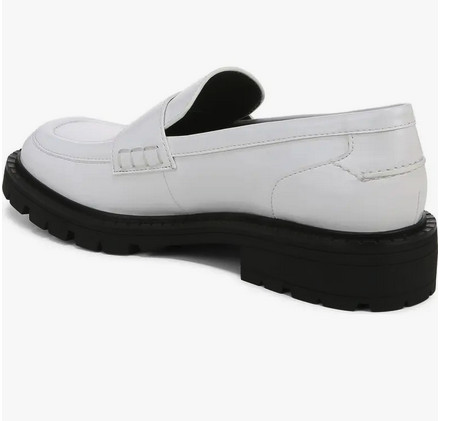 Franco Sarto Sarto Women Darby Loafer (Size: 6 /7 /7.5 /8 /8.5 /9/9.5/10, White)