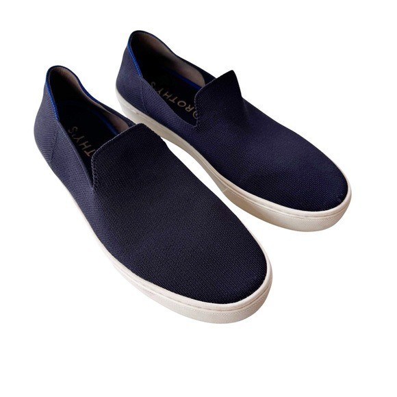 Rothy’s The Original Slip On Women’s Sneakers Navy Size 9