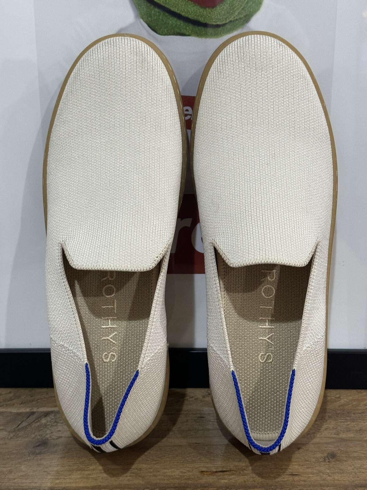 NWOB ROTHY’S Slip On Sneakers The City Womens Sz 8.5 Comfort Vanilla Bean.!!