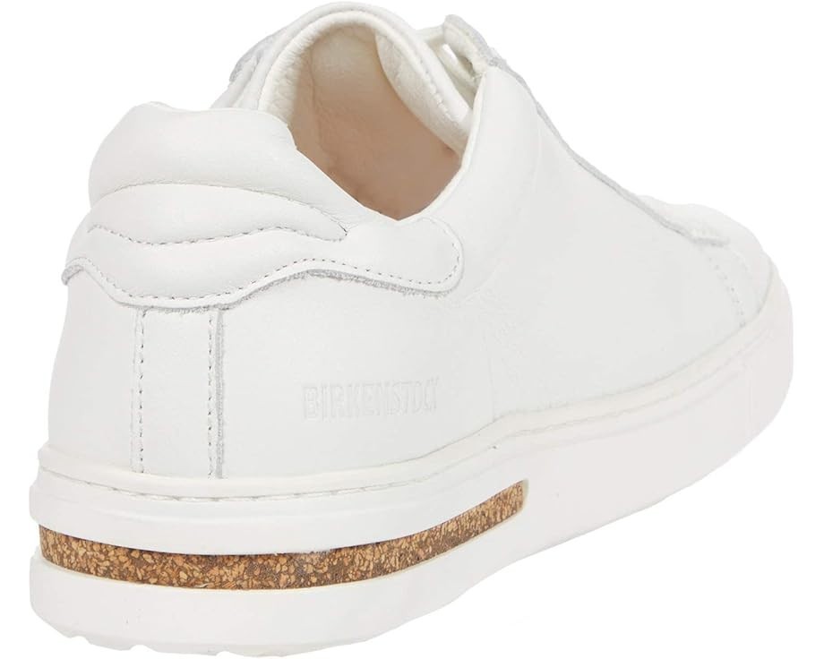 Birkenstock Bend Low Lace Up Sneakers White Leather Womens 10 Mens 8 Narrow Fit