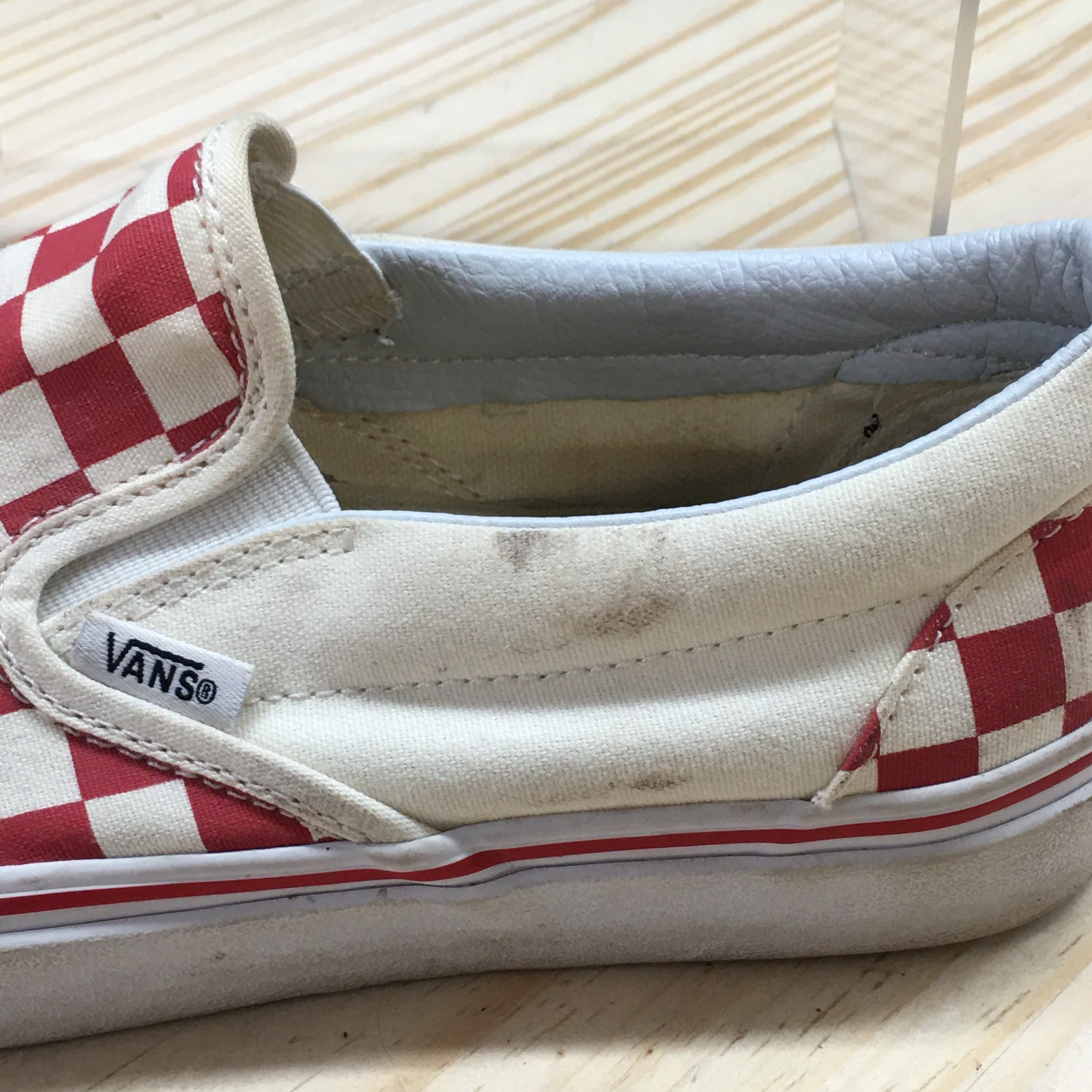Vans Shoes Womens 9 Mens 7.5 Classic Slip On Checkerboard Multicolor Low 500714