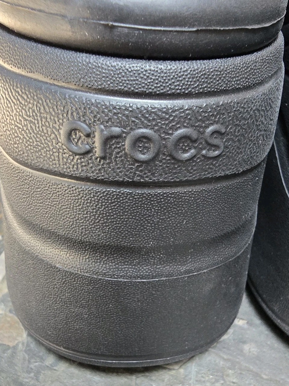 Crocs Siren Clog Mule Croslite Platform UNISEX 208547-001 BLK (Size M10/W12) NWT