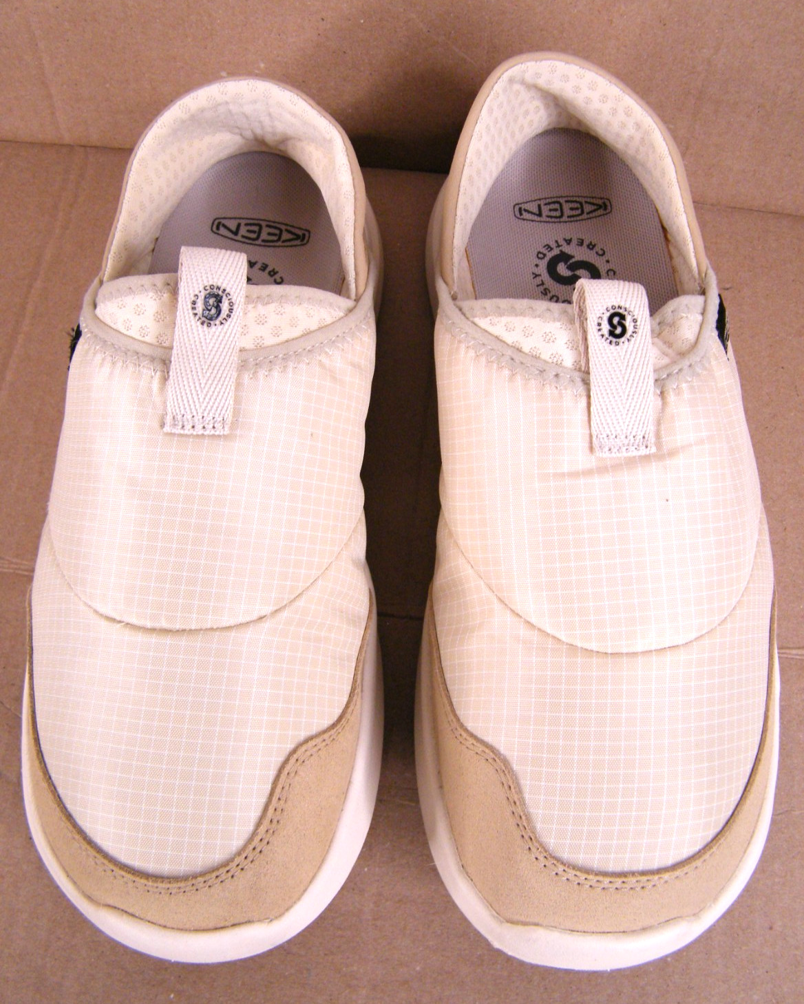 KEEN Whyser Comfortable Recycled Material Crushback Slip on Shoes Womens 8