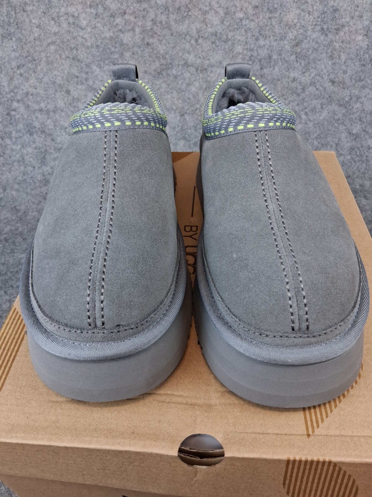 UGG Womens Burree Platform Size 8 Womens with Cloud 1159750 Gray