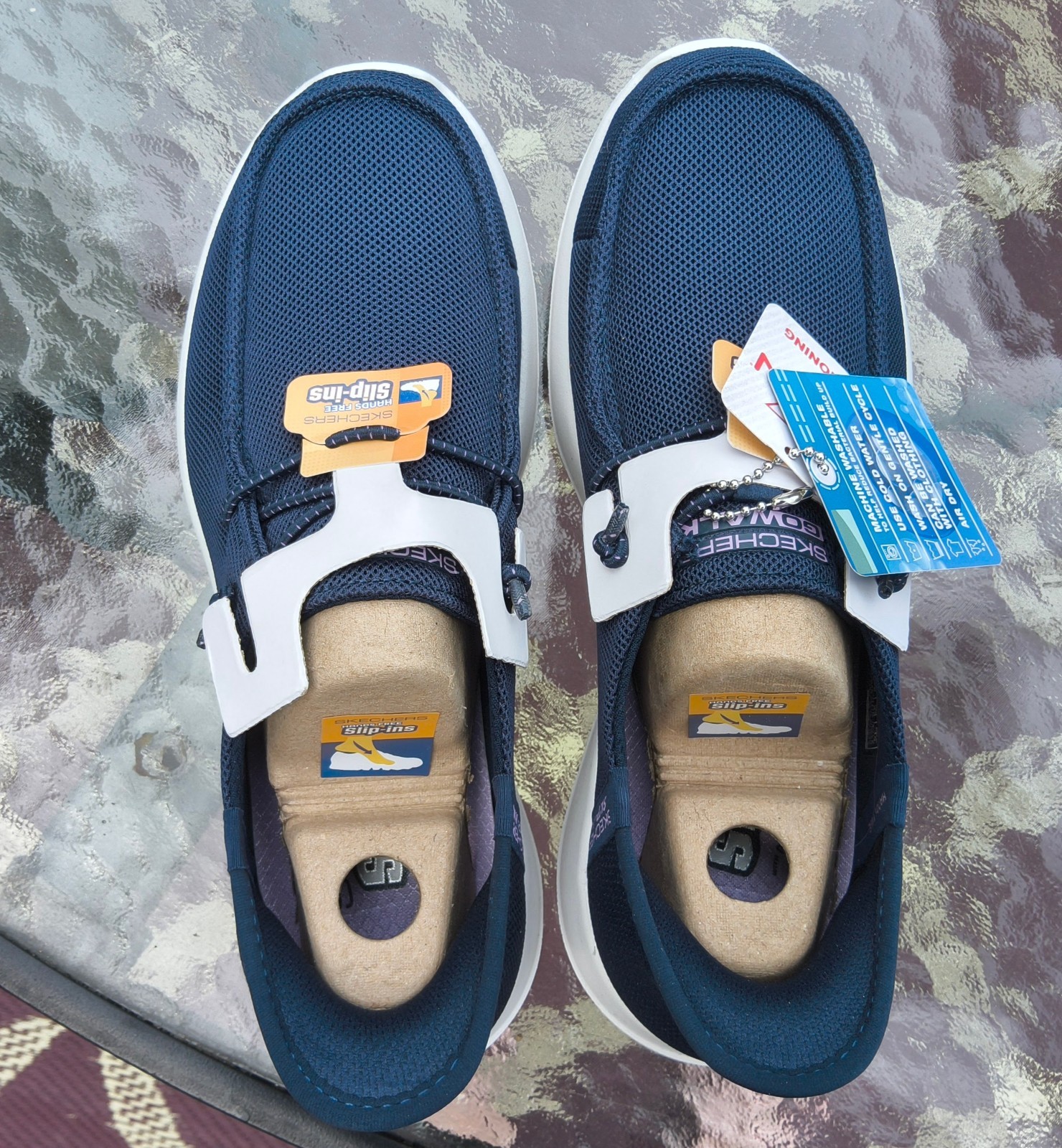 Skechers Navy Blue Women’s Slip-ins New in Box