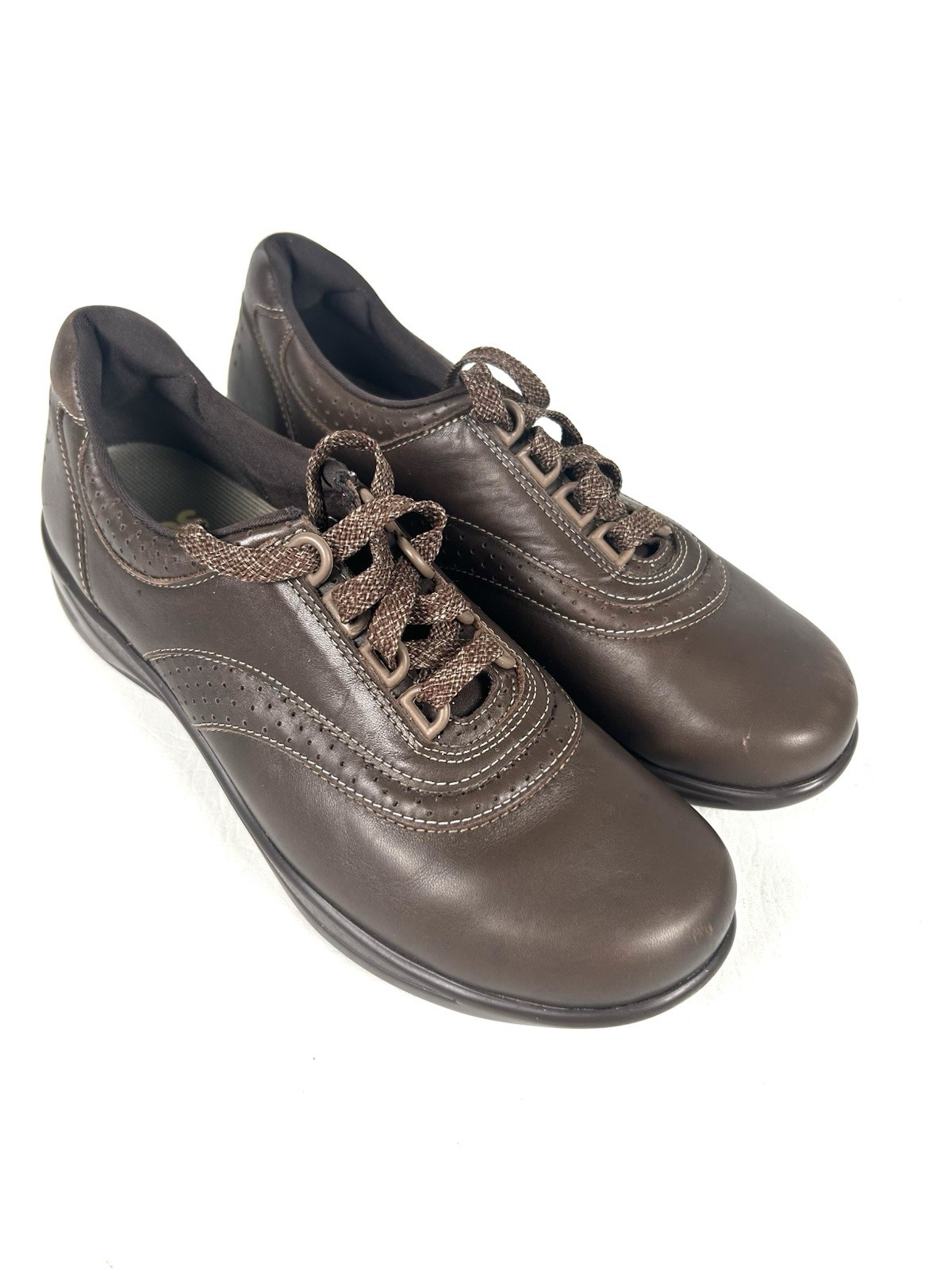 SAS Liberty Slip-Resistant Brown 8 Narrow Women’s Shoes With Box