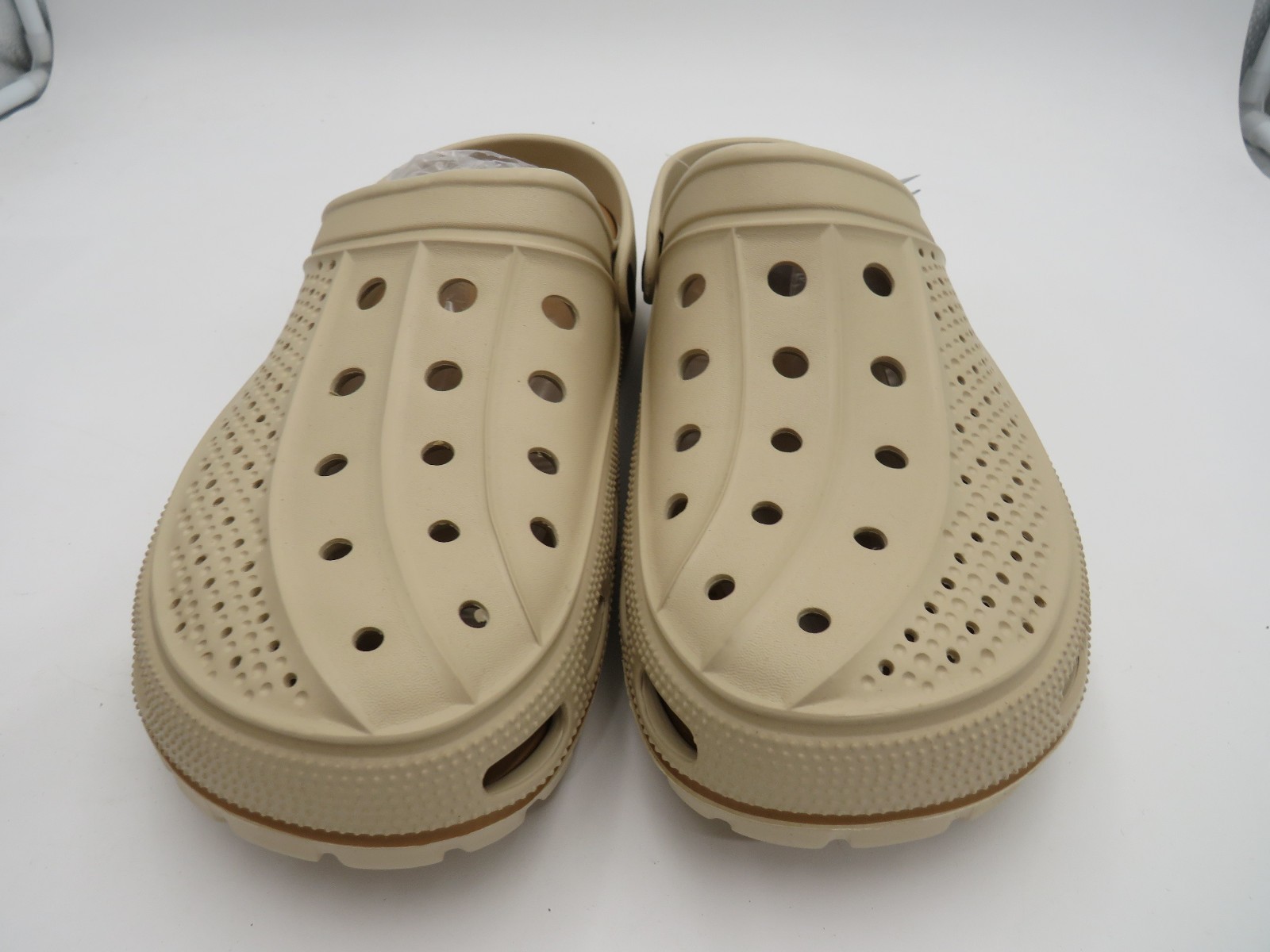 INMINPIN Women Men Orthopedic Clogs Arch Support Pure Beige Size 12.5-13.5 NEW