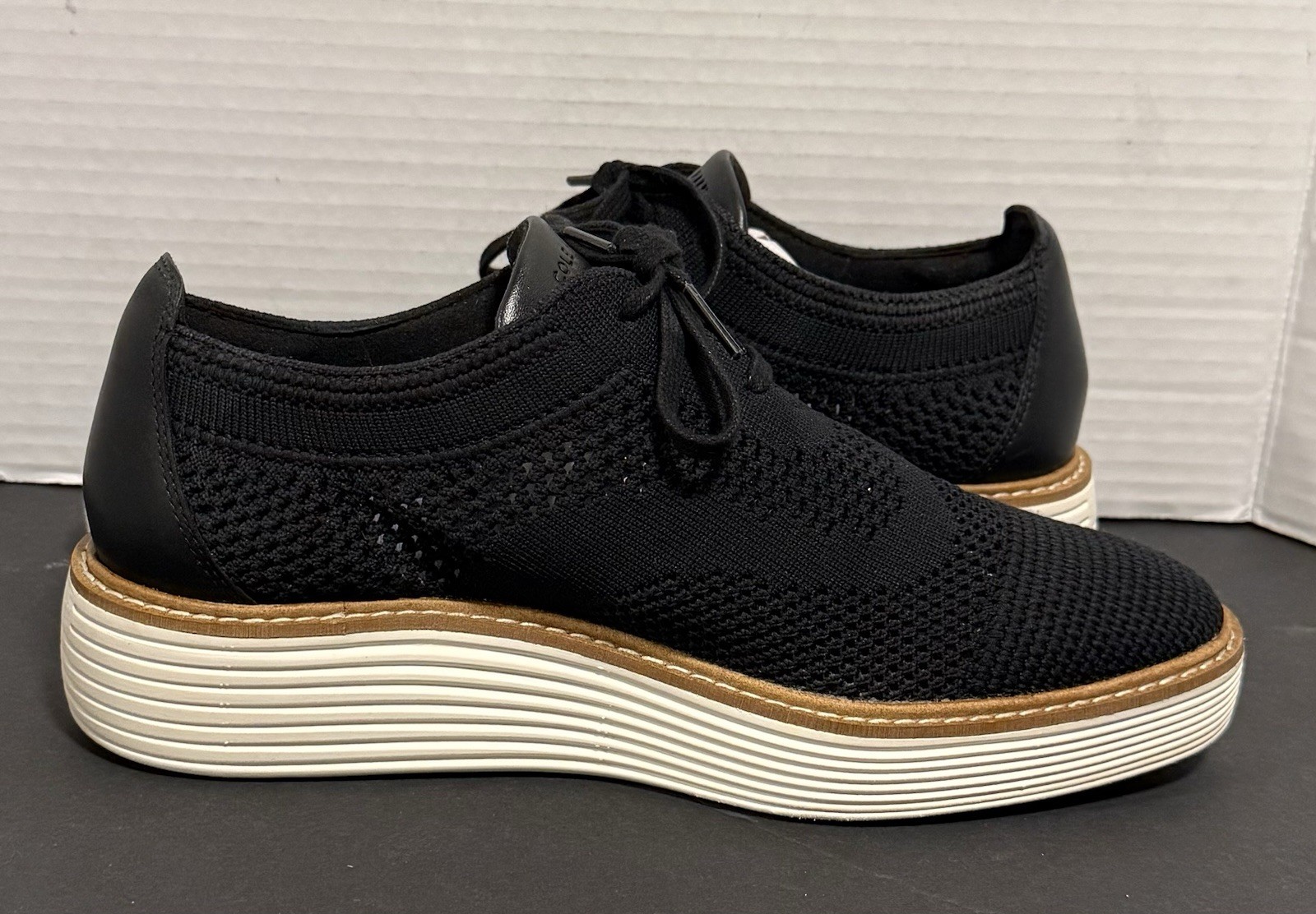 Cole Haan W28352 Black Original Grand Stitchlite Oxford (Womens Shoes Size 8 B)