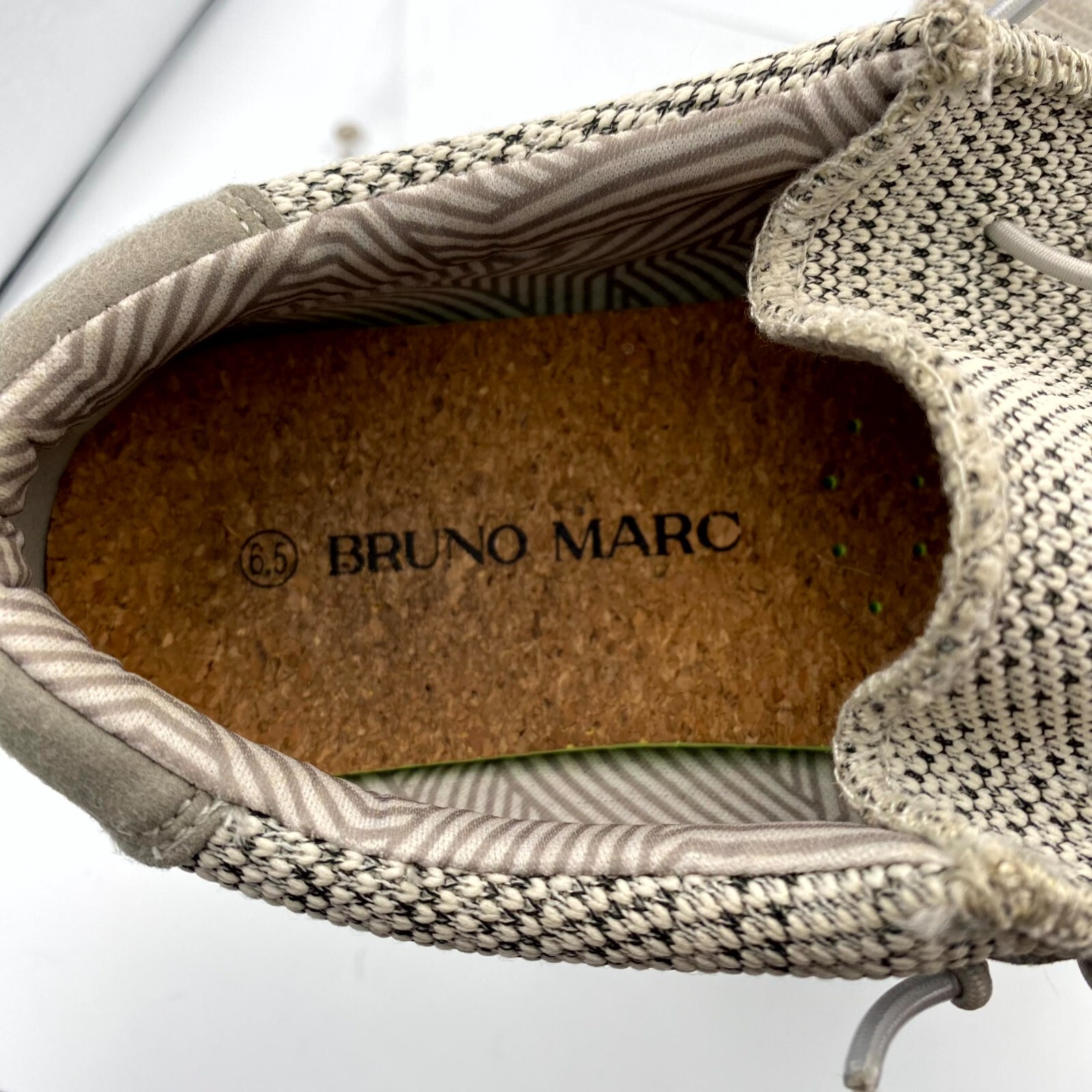 Bruno Marc BLS211 Women’s Loafers Sz 6.5 Casual Gray Lightweight Slip-On Shoes