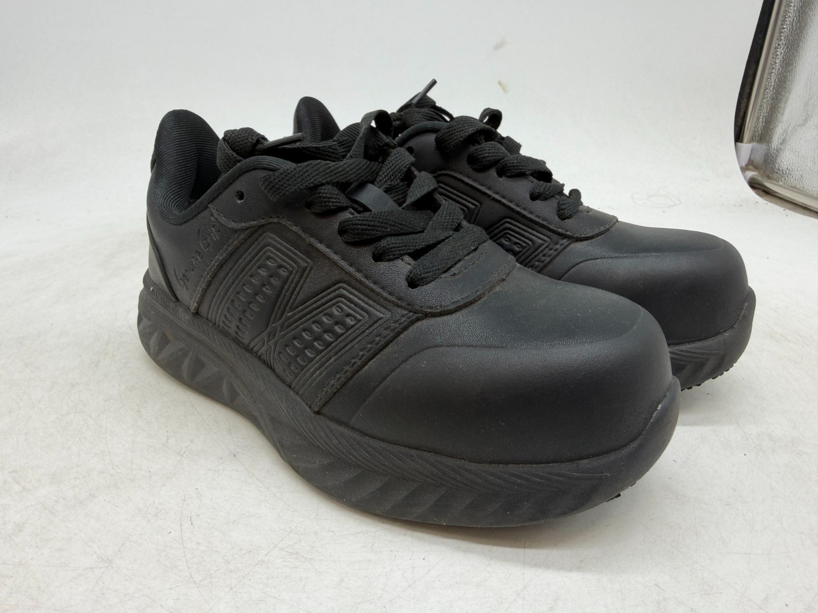 Genuine Grip 1500 Athletic Work Shoes Women’s Black Slip-Resistant Comfort – 5
